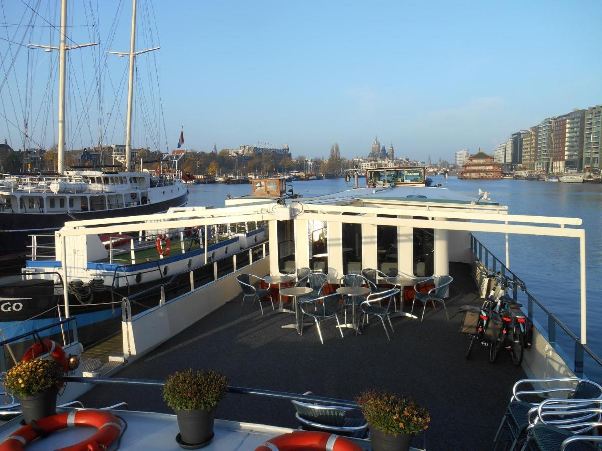 Hotelboat Iris Amsterdam Exterior photo
